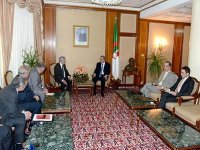 Abdelmalek Sellal reçoit une délégation du Sénat français