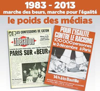 une révolte citoyenne et pacifiste de la jeunesse immigrée Marche pour l'égalité et contre le racisme de 1983