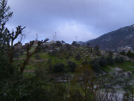 Neige et froid à Draa Kébila