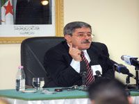 Ouyahia réunit aujourd'hui ses cadres à oran Le RND veut rafler la mise lors du prochain scrutin