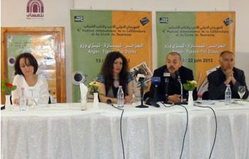 Hommage à Yamina Mechakra et Tahar Djaout 6E FESTIVAL INTERNATIONAL DE LA LITTERATURE ET DU LIVRE DE JEUNESSE (FELIV)