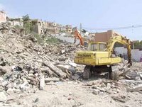 Bouamama :  Second report de l'opération démolition