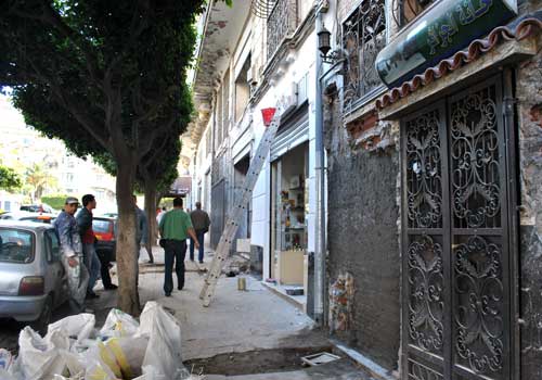 Le centre-ville d'Alger: un grand toilettage à la charge des commerçants