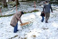Importantes chutes de neige sur l'Atlas blidéen : Rush des visiteurs sur le site de Chréa