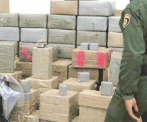 حجز 1300 قنطار من المخدرات المغربية بتلمسان