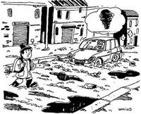 Localité de Chebli à Blida :  Des routes impraticables,  des habitants excédés