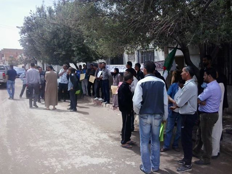 لجنة‮ ‬الدفاع‮ ‬عن‮ ‬البطالين‮ بالوادي ‬في‮ ‬وقفة‮ ‬إحتجاجية‮ ‬الأحد