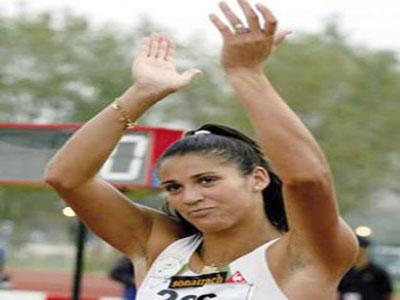 Trois athlètes algériens sur la ligne de départ 6e meeting international d'athlétisme de Rabat (Maroc)