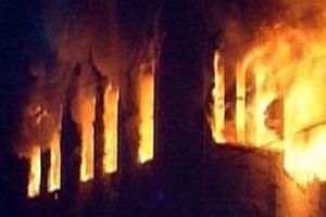 حريق مهول بعمارة بحي 140 مسكن بعين معبد : نجاة عائلات من الموت المحقق بالجلفة