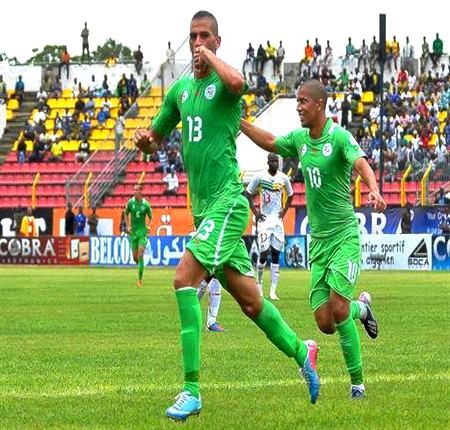 Victoire de l'Algérie devant le Bénin (3-1)