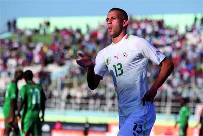 Islam Slimani, la nouvelle sensation offensive de l'Algérie