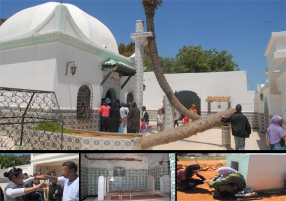 الجزائر الموبوءة.. تتداوى بالشموع وتراب المقابر والثعابين ضريح الشاعر الصوفي سيدي لخضر بن خلوف بمستغانم