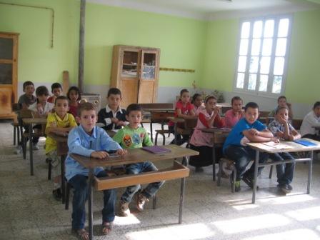 Ecole de Lemroudj, résultats faibles à l'examen de 5e.