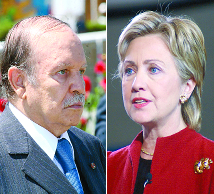 Clinton suit de près les préparatifs aux législatifs en Algérie et Alger cherche à réduire la pression Bouteflika rencontre Samedi la chef de la diplomatie américaine