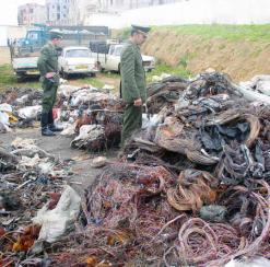 تفكيك عصابة سرقة الكوابل الهاتفية بفوكة بتيبازة اعتدت على ممتلكات مؤسسة اتصالات الجزائر