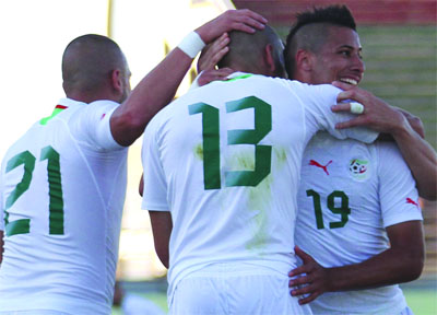 L'Algérie à un pas du Mondial