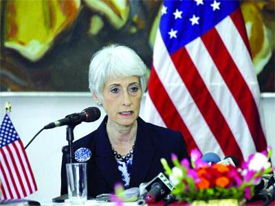 «L'Algérie et les Etats-Unis partagent le même objectif» A l'issue de son périple nord-africain, Wendy Sherman affirme :