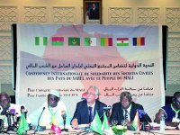 Alger à l'écoute de bamako et du sahel Conférence internationale de solidarité avec le peuple malien