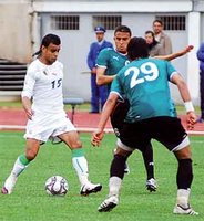 Équipe nationale A' : Les Verts  à pied d''uvre à Tripoli