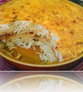 Gratin de spaghettis