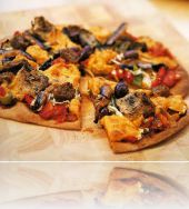 Pizza aux artichauts