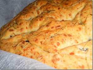 pain italien fougasse aux olives