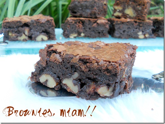 brownies aux noix