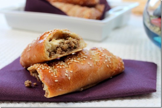 buns maison à la viande hachée