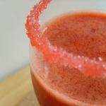 Jus de fraise a l'eau de rose