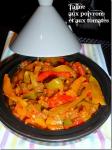 Tajine aux poivrons et aux tomates
