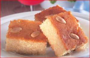 Basboussa aux Amandes