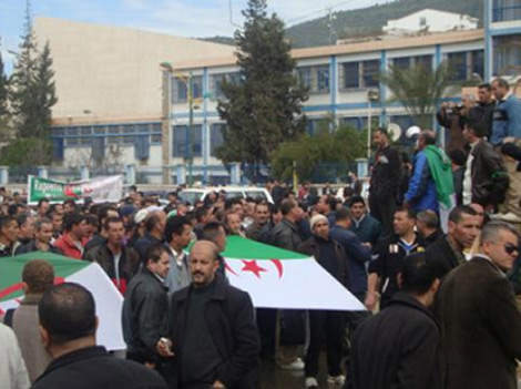 أفراد التعبئة في إضراب عن الطعام بالبليدة