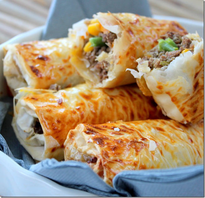 Des chaussons de viande hachée aux légumes