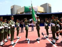 Sortie de trois promotions à l'Ecole nationale de la santé militaire d'Ain Naadja (Alger)