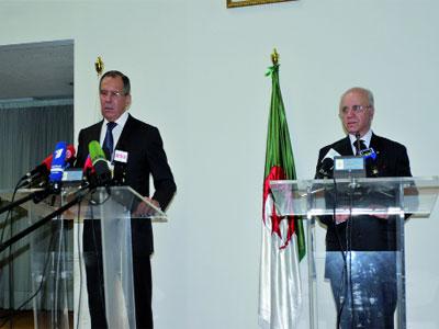 La Russie et l'Algérie veulent développer leur coopération économique En faisant remarquer une coïncidence d'approches en matière de politique étrangère