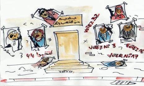 Les affiches enlaidissent encore les murs Une année après les élections à Khenchela