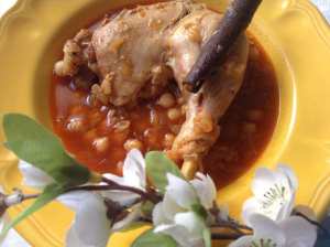 Chtitha djedj algérienne ( tajine au poulet )