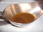 sauce au gingembre