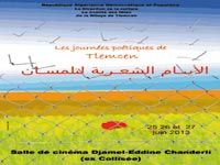Journées poétiques de Tlemcen Hommage à la poésie algérienne