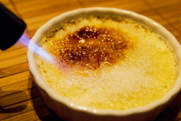 crème brulée a la vanille