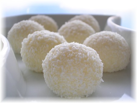 Boules à la noix de coco