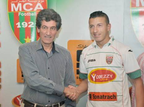 Kaoua jette l'éponge Mouloudia d'Alger