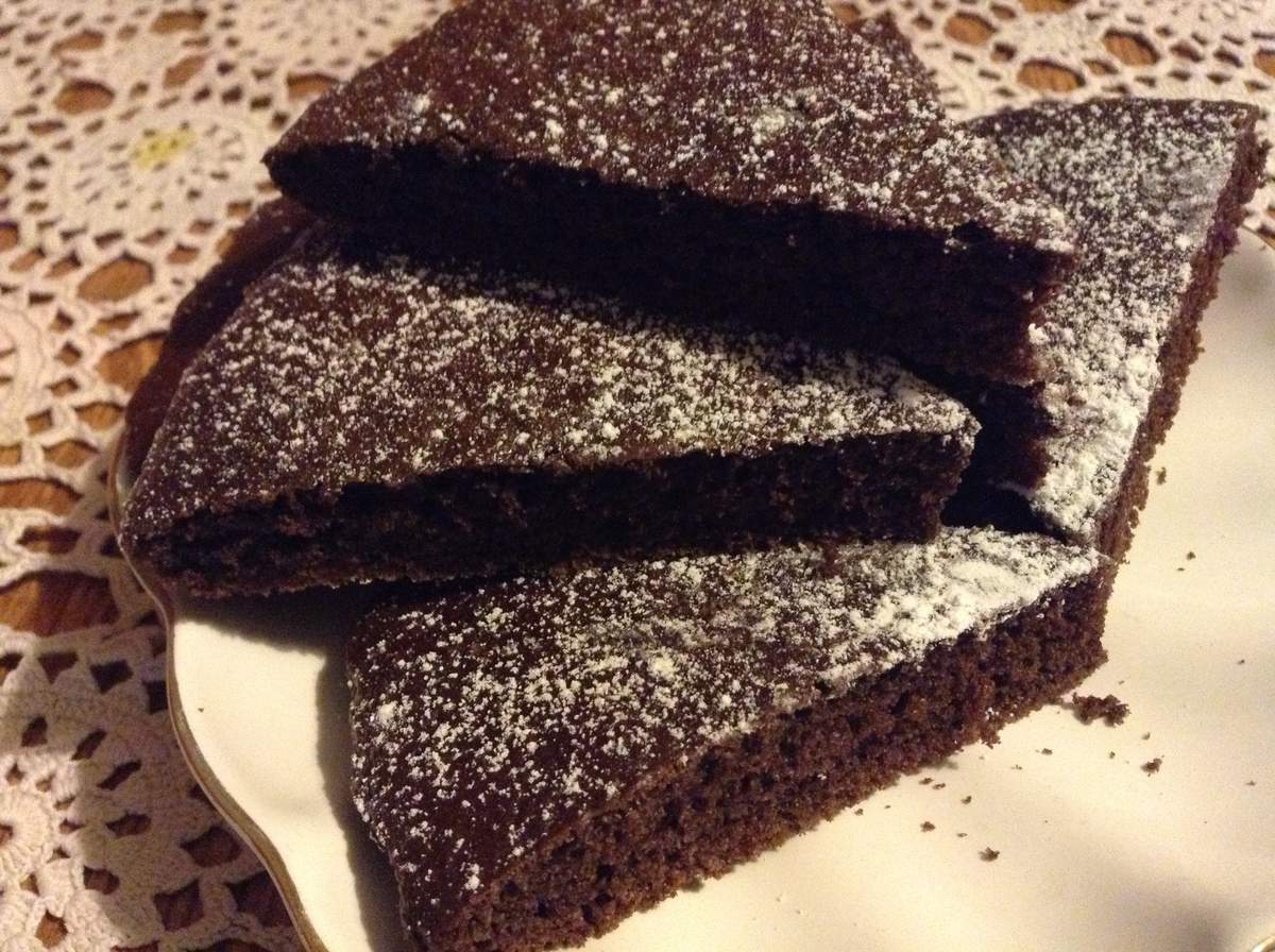 Gateau au cacao et yaourt