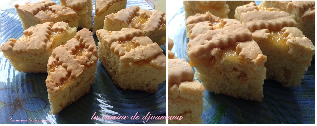 Gateau à la confiture d'abricot