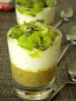 Verrines au Kiwi