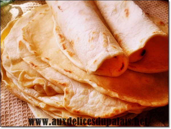 Tortilla mexicaine à la farine facile