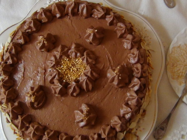 Gateau à la mousse au chocolat