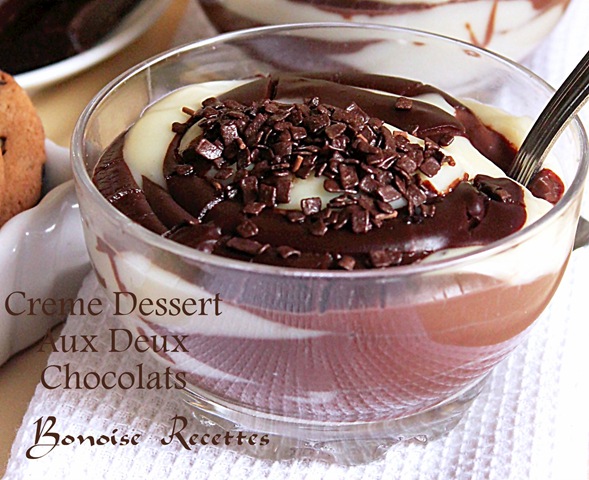 crème dessert  au chocolat