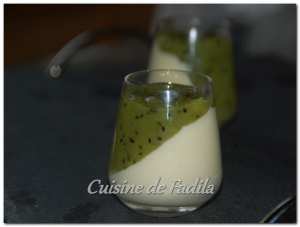 verrine de kiwi