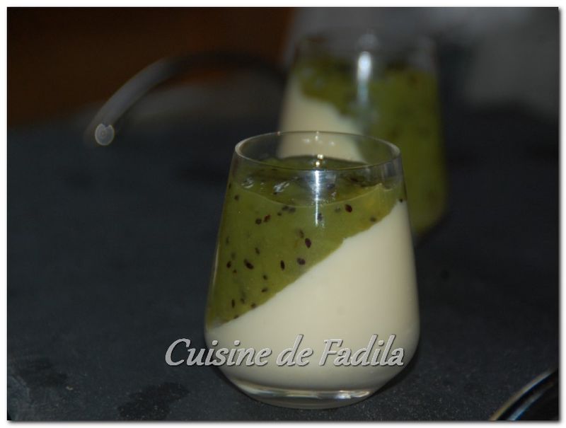verrine de kiwi